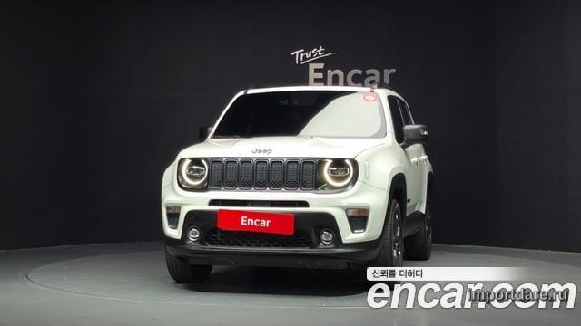 JEEP RENEGADE 2021 — 66 740 км, белый, Корея — под ключ — фото 3