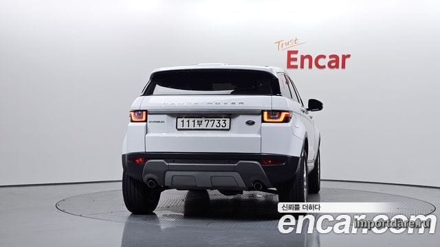 LAND ROVER RANGE ROVER EVOQUE 2017 — 71 506 км, белый, Корея — под ключ — фото 4