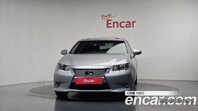LEXUS ES350 2014 — 140 371 км, серебристо-серый, Корея — под ключ — фото 3