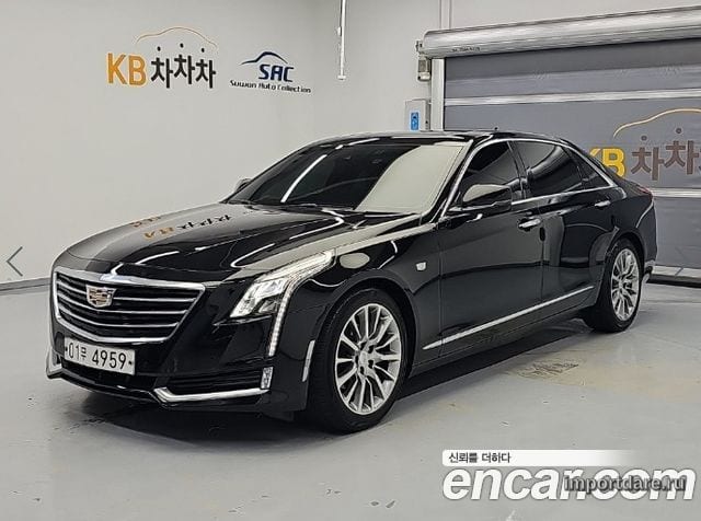 CADILLAC CT6 2018 — 224 697 км, чёрный, Корея — под ключ — фото 5