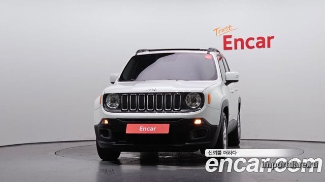 JEEP RENEGADE 2017 — 74 479 км, белый, Корея — под ключ — фото 3