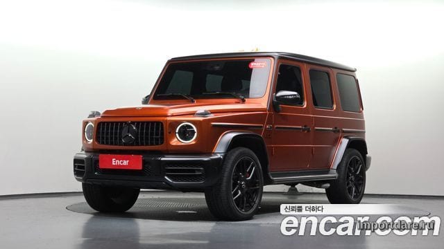 MERCEDES-BENZ G-CLASS W463B 2022 — 42 050 км, оранжевый, Корея — под ключ — фото 1