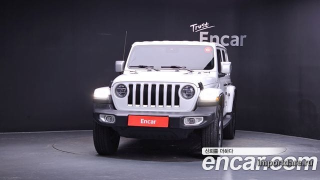 JEEP WRANGLER 2019 — 131 636 км, белый, Корея — под ключ — фото 3