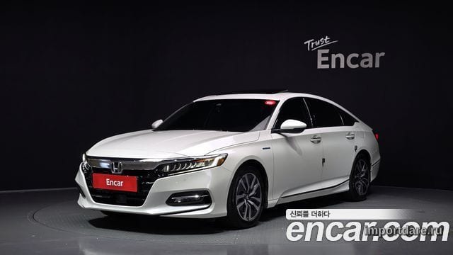 HONDA ACCORD 1 2019 — 152 917 км, белый, Корея — под ключ — фото 1