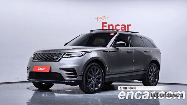 LAND ROVER RANGE ROVER VELAR 2018 — 60 546 км, бежевый, Корея — под ключ — фото 1