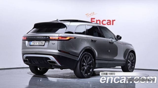 LAND ROVER RANGE ROVER VELAR 2018 — 60 546 км, бежевый, Корея — под ключ — фото 2