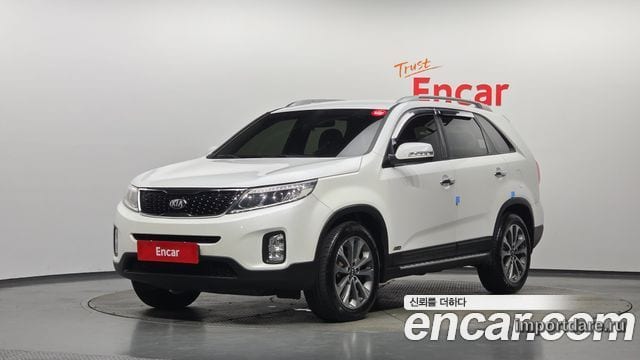 KIA SORENTO R 2013 — 123 818 км, белый, Корея — под ключ — фото 1