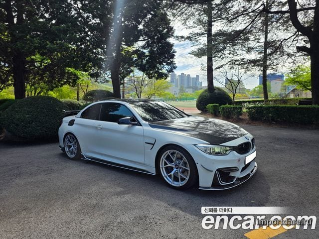 BMW M4 2015 — 193 000 км, белый, Корея — под ключ — фото 1