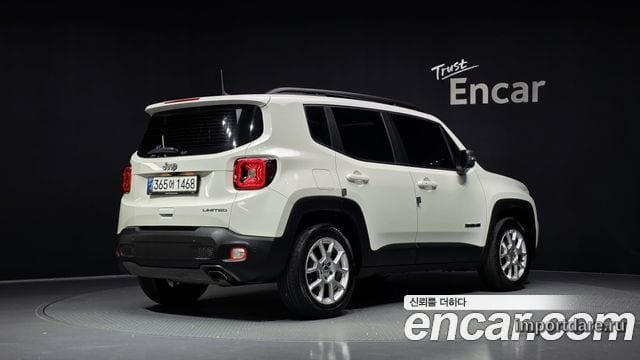 JEEP RENEGADE 2021 — 96 843 км, белый, Корея — под ключ — фото 2