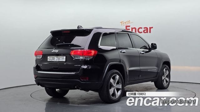 JEEP GRAND CHEROKEE 2015 — 109 321 км, чёрный, Корея — под ключ — фото 2