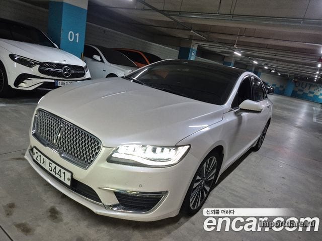 LINCOLN MKZ 2018 — 95 744 км, белый-перламутр, Корея — под ключ — фото 3