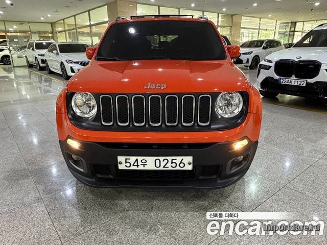 JEEP RENEGADE 2016 — 86 010 км, красный, Корея — под ключ — фото 2