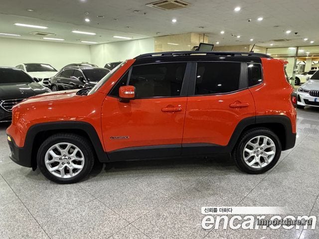 JEEP RENEGADE 2016 — 86 010 км, красный, Корея — под ключ — фото 3