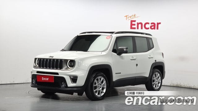 JEEP RENEGADE 2021 — 78 537 км, белый, Корея — под ключ — фото 1