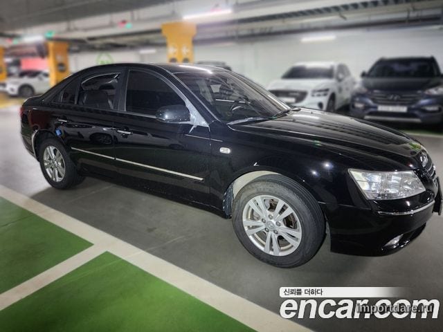 HYUNDAI SONATA TRANSFORM 2010 — 134 000 км, чёрный, Корея — под ключ — фото 4