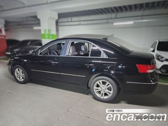 HYUNDAI SONATA TRANSFORM 2010 — 134 000 км, чёрный, Корея — под ключ — фото 6