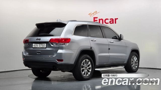 JEEP GRAND CHEROKEE 2014 — 255 657 км, серебристо-серый, Корея — под ключ — фото 2
