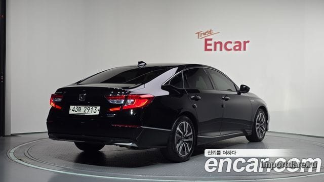 HONDA ACCORD 1 2018 — 129 387 км, чёрный, Корея — под ключ — фото 2