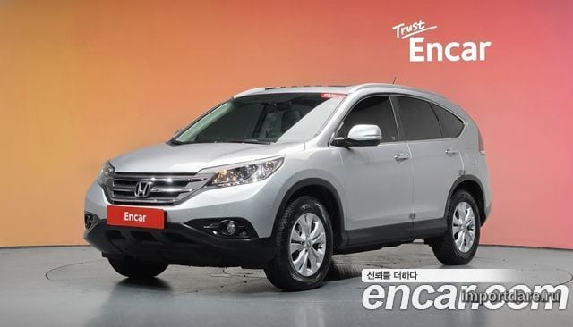 HONDA NEW CR-V 2013 — 21 893 км, серебристый, Корея — под ключ — фото 2