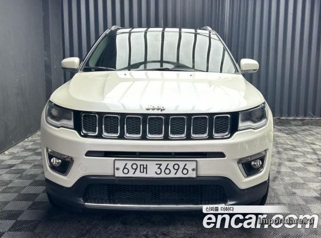 JEEP COMPASS 2019 — 133 229 км, белый, Корея — под ключ — фото 1