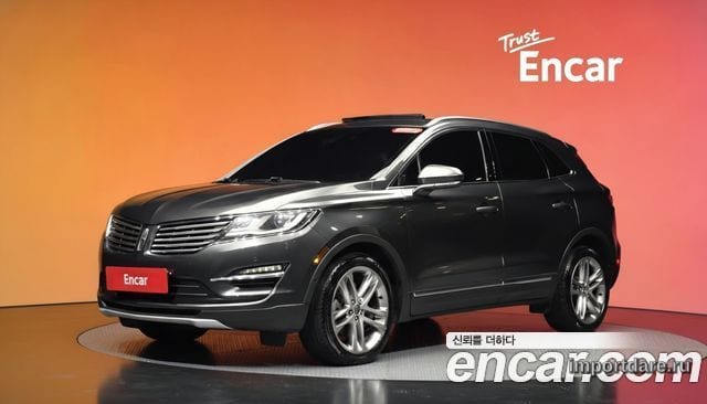 LINCOLN MKC 2017 — 103 432 км, серый, Корея — под ключ — фото 2