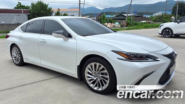 LEXUS ES300H 2019 — 132 487 км, белый-перламутр, Корея — под ключ — фото 2