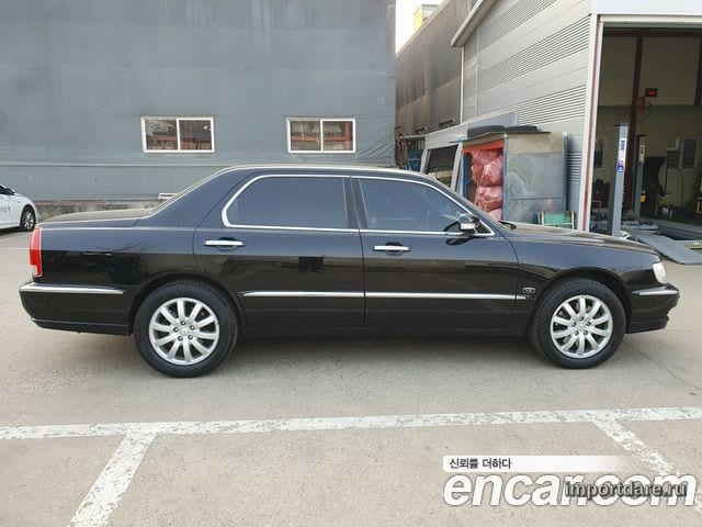 HYUNDAI EQUUS 2007 — 95 830 км, чёрный, Корея — под ключ — фото 3