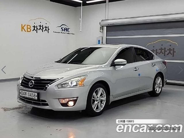 NISSAN ALTIMA 2015 — 92 158 км, серебристый, Корея — под ключ — фото 1