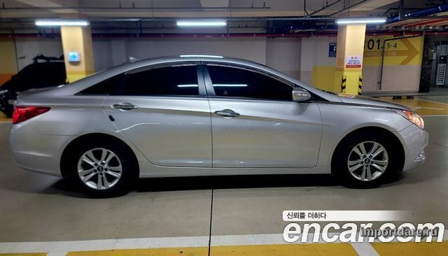 HYUNDAI SONATA 2011 — 228 431 км, серебристо-серый, Корея — под ключ — фото 4