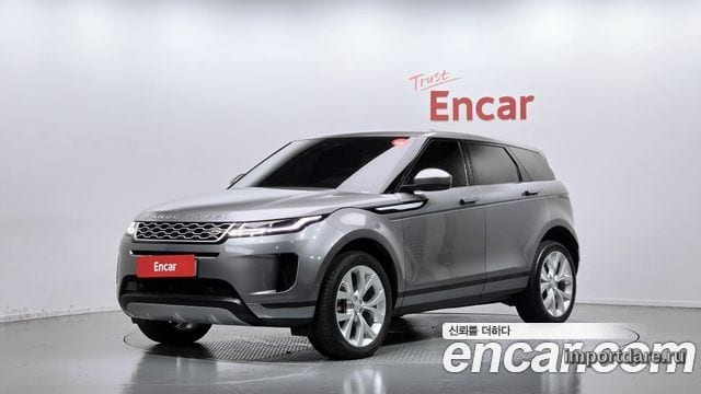 LAND ROVER RANGE ROVER EVOQUE 2020 — 34 847 км, серый, Корея — под ключ — фото 1