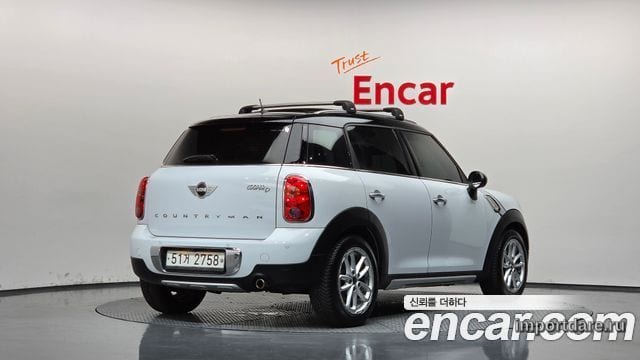 MINI COOPER D COUNTRYMAN 2015 — 114 477 км, белый, Корея — под ключ — фото 2