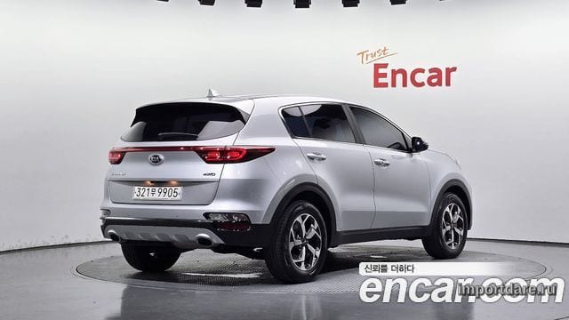 KIA SPORTAGE THE BOLD 2022 — 143 432 км, серебристый, Корея — под ключ — фото 2