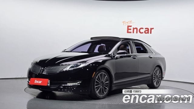 LINCOLN MKZ 2016 — 147 988 км, чёрный, Корея — под ключ — фото 1