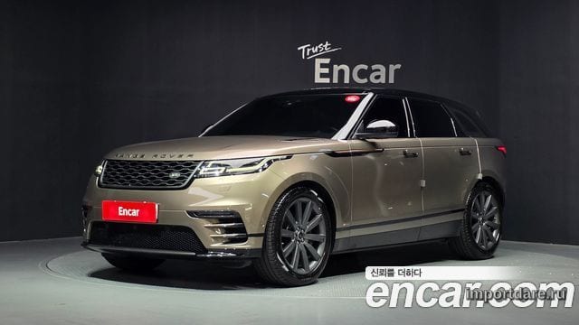LAND ROVER RANGE ROVER VELAR 2018 — 96 299 км, коричневый, Корея — под ключ — фото 1