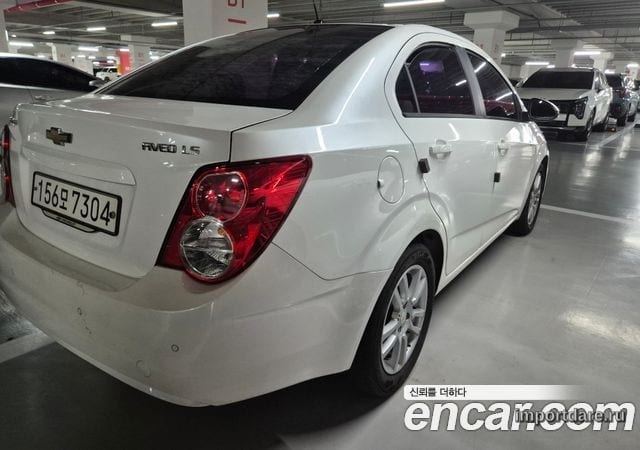 CHEVROLET AVEO SEDAN 2013 — 183 000 км, белый, Корея — под ключ — фото 2