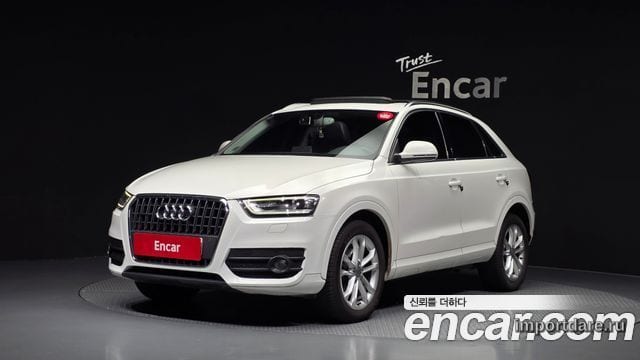 AUDI Q3 2015 — 144 870 км, белый, Корея — под ключ — фото 1