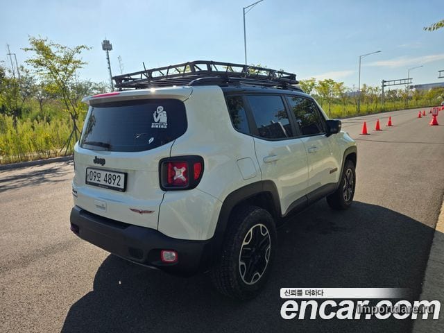 JEEP RENEGADE 2018 — 96 400 км, белый, Корея — под ключ — фото 2