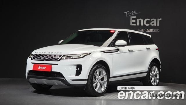 LAND ROVER RANGE ROVER EVOQUE 2021 — 12 657 км, белый, Корея — под ключ — фото 1