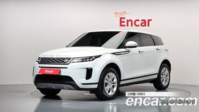 LAND ROVER RANGE ROVER EVOQUE 2020 — 90 808 км, белый, Корея — под ключ — фото 1