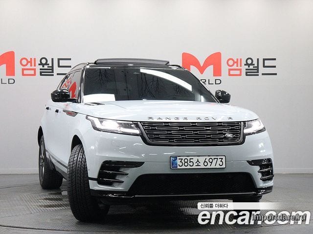 LAND ROVER RANGE ROVER VELAR 2026 — 5 779 км, светло-серебристый, Корея — под ключ — фото 3