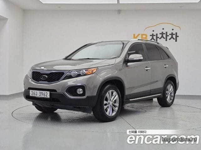 KIA SORENTO R 2012 — 181 620 км, коричневый, Корея — под ключ — фото 1