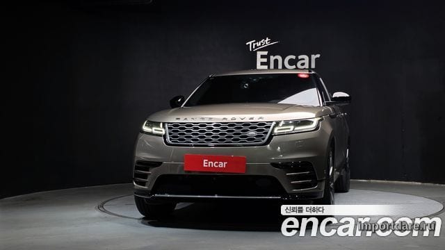 LAND ROVER RANGE ROVER VELAR 2018 — 125 181 км, коричневый, Корея — под ключ — фото 3