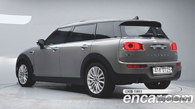 MINI COOPER CLUBMAN 2016 — 95 433 км, серый, Корея — под ключ — фото 2