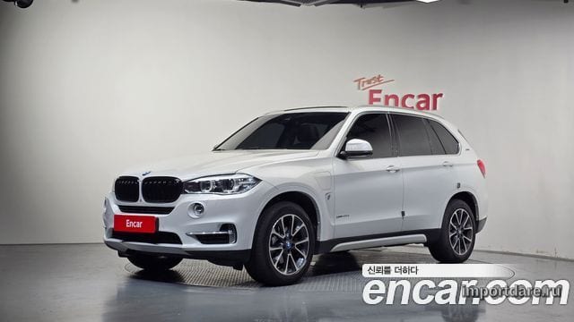 BMW X5 2018 — 132 811 км, белый, Корея — под ключ — фото 1