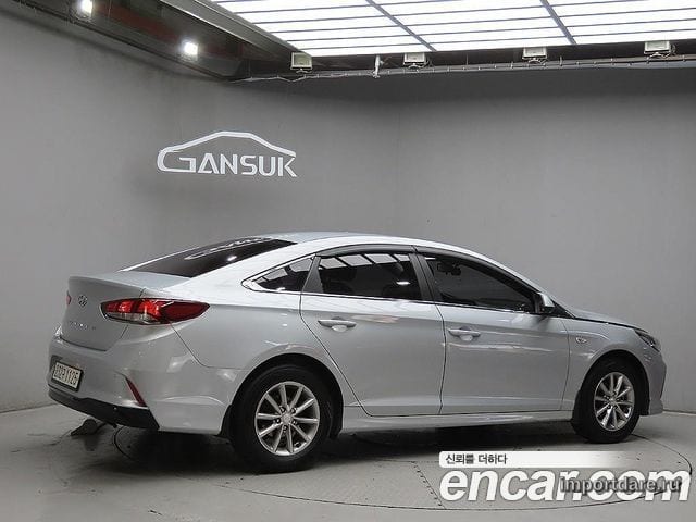 HYUNDAI SONATA 2018 — 333 450 км, серебристо-серый, Корея — под ключ — фото 4