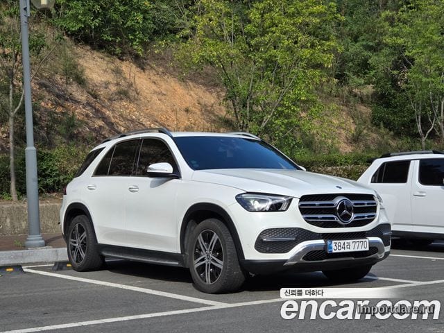 MERCEDES-BENZ GLE-CLASS W167 2019 — 266 000 км, белый, Корея — под ключ — фото 3