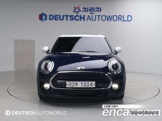 MINI COOPER CLUBMAN 2018 — 130 700 км, синий, Корея — под ключ — фото 3