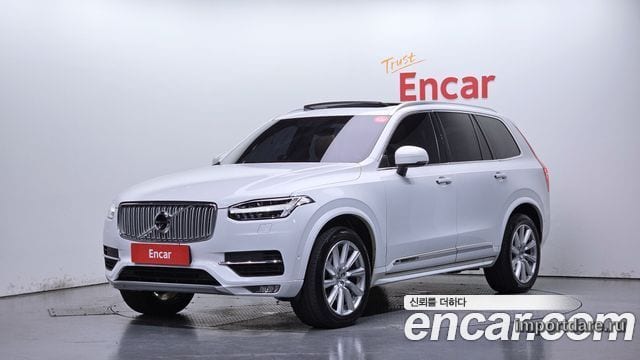 VOLVO XC90 2019 — 227 359 км, белый, Корея — под ключ — фото 1