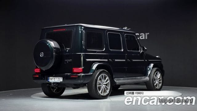 MERCEDES-BENZ G-CLASS W465 2025 — 16 899 км, бирюзовый, Корея — под ключ — фото 1