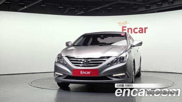 HYUNDAI SONATA THE BRILLIANT 2013 — 128 202 км, серебристо-серый, Корея — под ключ — фото 3